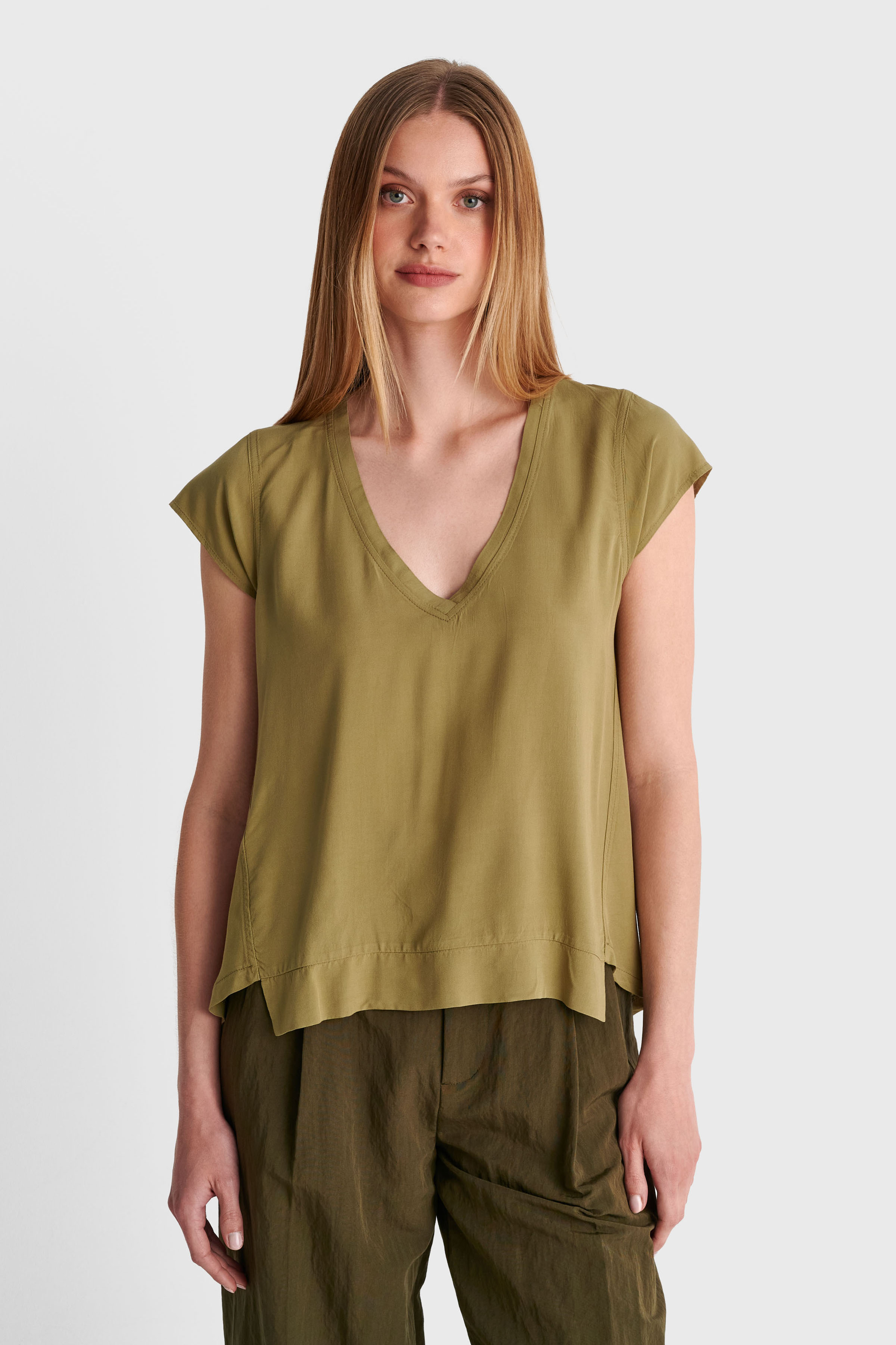 Μπλούζα κοντομάνικη V-neck - 5206179166492