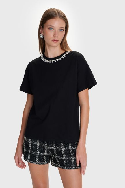 Decorative-elements T-shirt - Black