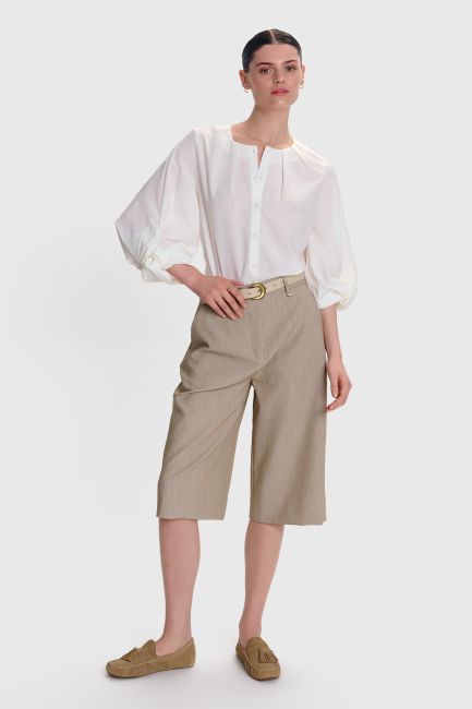 Shirt with mao collar - Jeans