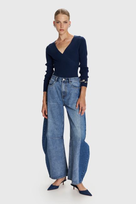 Balloon fit jeans - Blue