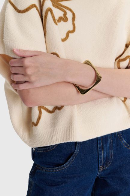 Metallic bracelet - Gold