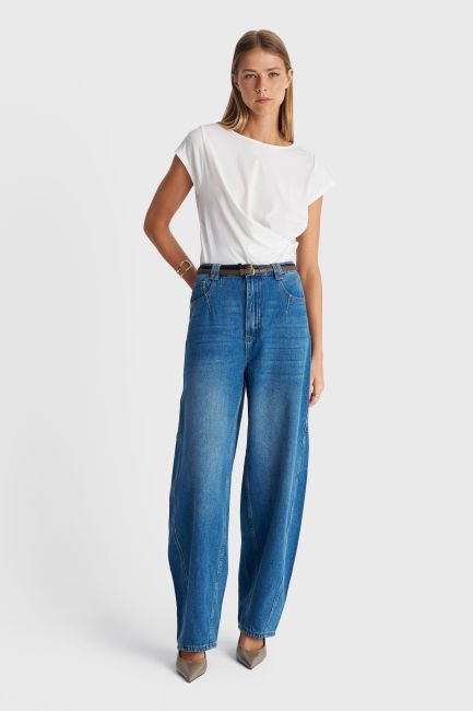 Wide-leg jeans - Blue