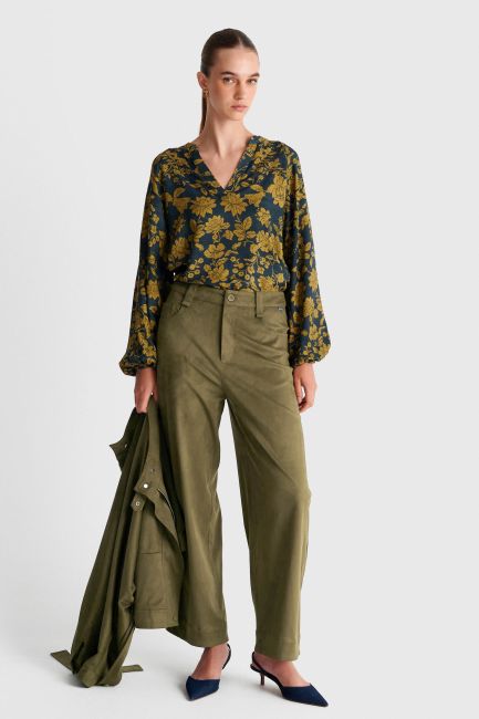 Tunic with floral print - Multicolor