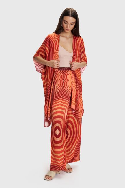 Printed kimono - Multicolor