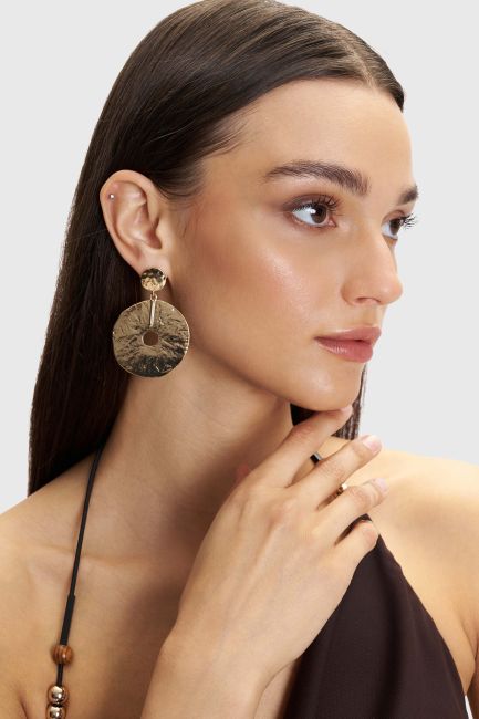 Gold earrings - Gold