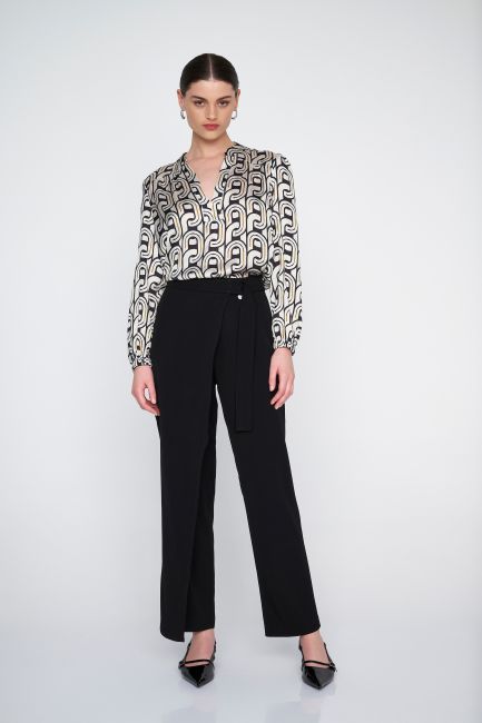 Chain-pattern tunic - Multicolor