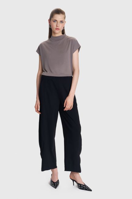 Barrel trousers - Black