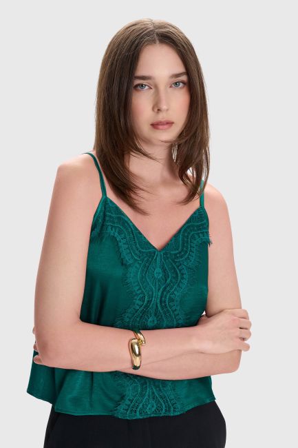 Lace top - Green