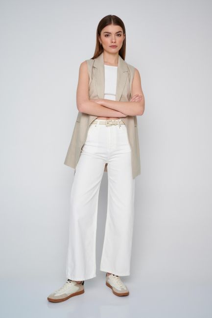Marine fit jeans - White