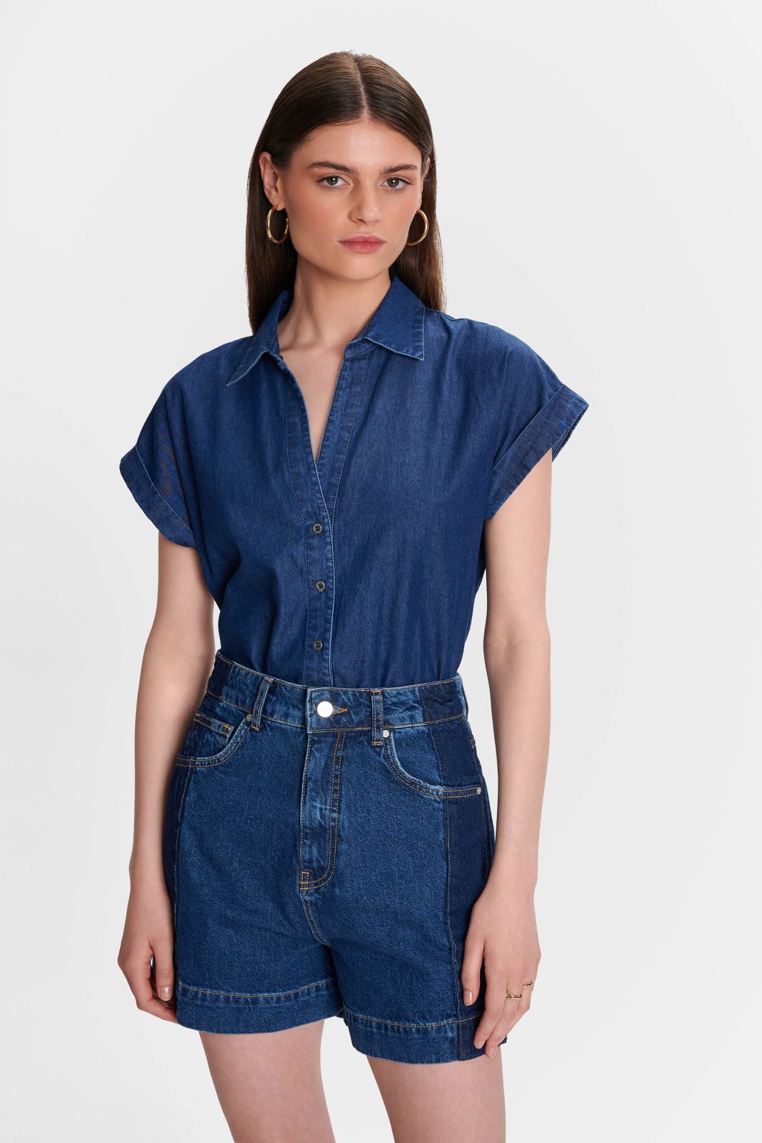 High-Waisted Denim Shorts - Casual Summer Denim Shorts | 'ALE